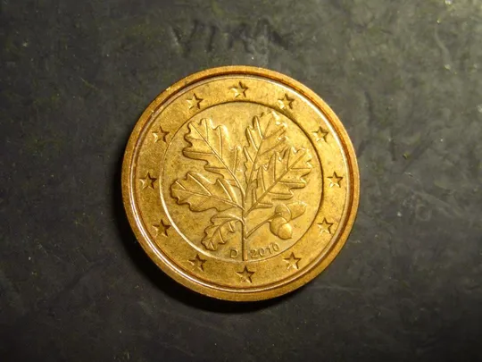 2 євроценти 2010 D Німеччина Ціна