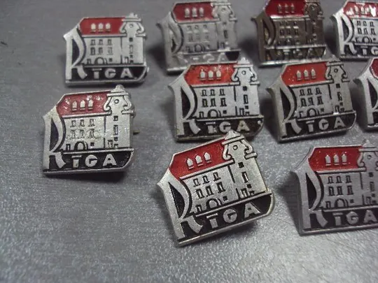 Купити знак рига архитектура лот 13 шт №1472