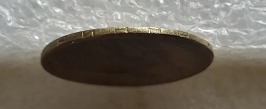 (6917) 1 гривня 2006 РУКОБЛУД (зішліфована монета) - витвір невідомого рукоблудника Недорого