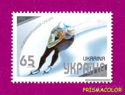 фото, ** УКРАИНА 2003 N491 марка Спорт Коньки