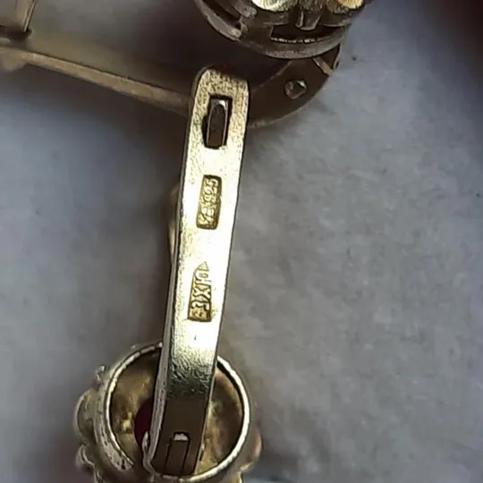 Серьги  сережки серебро ссср Mw3113 Продаж