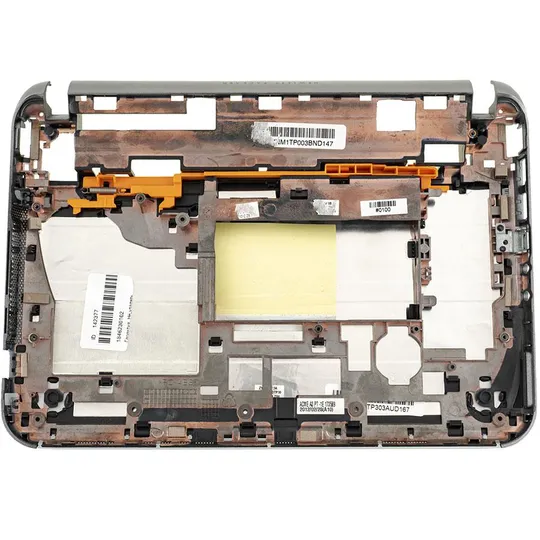 Купити Б.У Нижня частина корпусу для ноутбука HP (Mini: 110-4100so)+задня кришка, blue