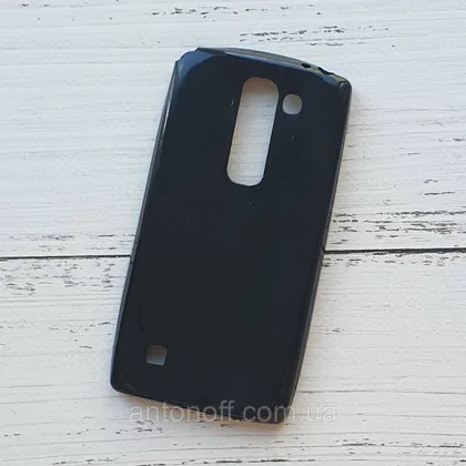 фото, Чохол LG Spirit H422 H440 Y70 для телефона силіконовий Чорний