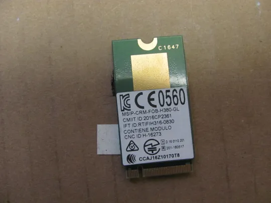 Купити номер1006-10 4G / LTE модем Fibocom  H380-GL 860726-001 для Elitebook 840 G3 840 G4 745 G3 745 G4 оригінал