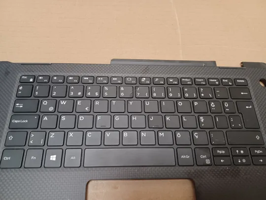 Купити номер1055-4 Кришка панель палмрест 08NYCG AQ247000111 клавіатура робоча для Dell XPS 15 9575 2in1 топкейс Верхня панель палмрест cover-C оригінал