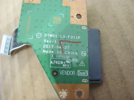 номер0226-16 Адаптер Sata DVD/ODD LS-F311P NBX00028U00 для ACER Acer Nitro A517-51 A517-51G оригінал Де купити