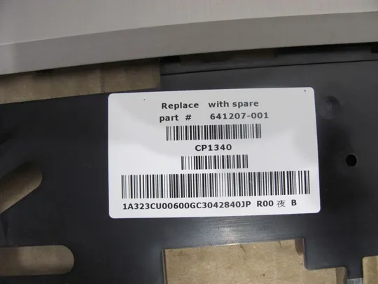 номер0337-7 Кришка панель палмрест та тачпад 641207-001 для HP ProBook 8570P 8560p 8570p корпус кришка Палмрест корпус топкейс Верхня панель палмрест cover-C в Україні