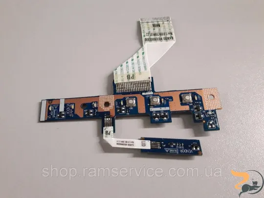 Кнопка включення для ноутбука eMachines G725, LS-4851P, б/в Ціна
