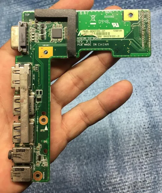 Доп. Плата USB. HDMI, VGA, аудио от Asus K52F, X52N, K52JR Rev:2.1 Ціна