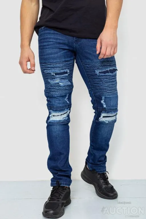 Джинсы мужские, цвет синий, 243R4173 Ціна