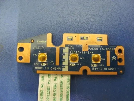 номер0200-22 Плата модуль кнопок звука LS-6562P для Dell Latitude E6520 оригінал Інтернет-аукціон