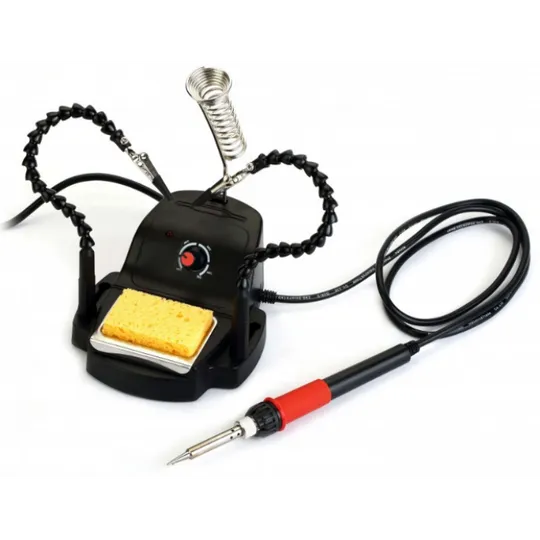 Багатофункціональна паяльна станція з затискачами типу &quot;крокодил&quot; 25W(MAX 60W) ( ZD8988E-N ) Ціна