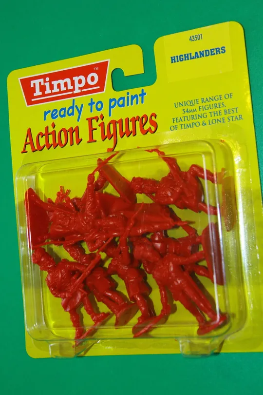 ШОТЛАНДСЬКІ ГОРЯНИ загін TIMPO 55-60мм НАБІР 43501 в упаковці Ціна