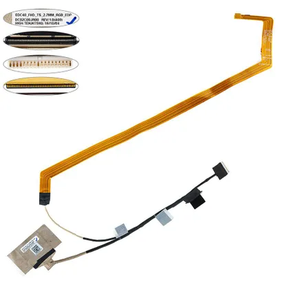 фото, Шлейф матриці для ноутбука DELL  (7400,E7400) 40 0.5 FHD (DC02C00JR00)
