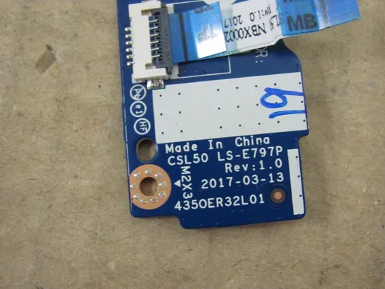 43-43 Кнопки тачпада додаткова плата LS-E797P NBX00026J00 для HP 250 255 G6 Pavilion 15-BS 15-BW 15-BU оригінал З аукціону