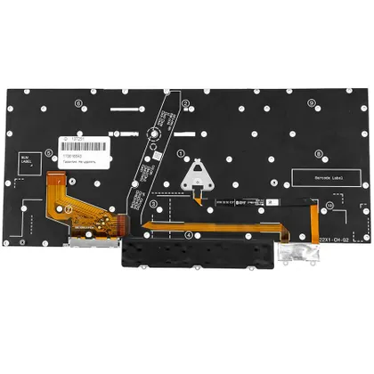 фото, Клавіатура для ноутбука Lenovo (ThinkPad: X1 Carbon 9th Gen) rus, black, без фрейму, підсвічування клавіш (ОРИГІНАЛ)