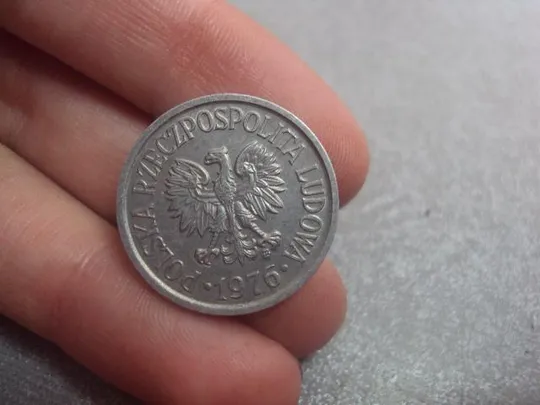 Купити монета польша 20 грош 1976 сохран №7881