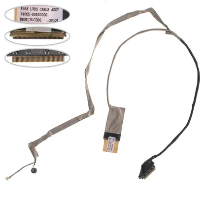 фото, Шлейф матриці для ноутбука ASUS (X55 series), LED (14005-00620000)