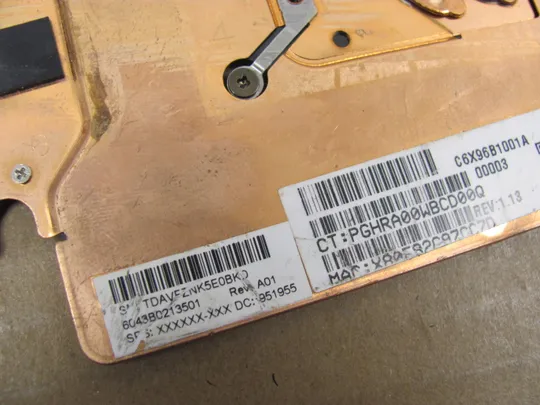 826-44 ситема охолодження 6043B0213501 для HP Elite X2 1012 G2  оригінал Продаж