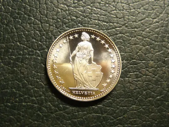 1/2 франка 2012 Швейцарія UNC Ціна