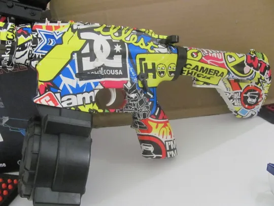 Іграшковий автомат Орбіган M4A1 на орбізах (гелевих кульках) акумуляторний (18) Продаж