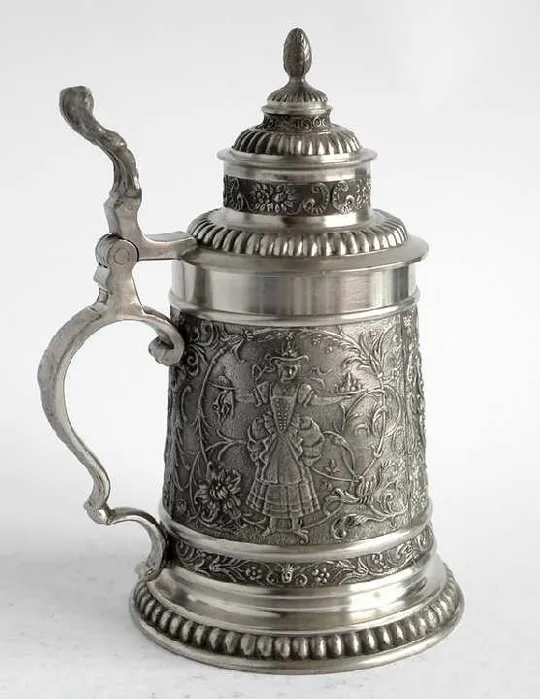 Олов&#039;яний кухоль Подарунковий 700 мл Zinn95% Germany З аукціону