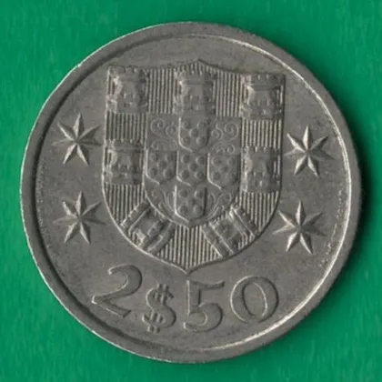 фото, 2,5 ескудо 1984 року Портуґалія [МВ]