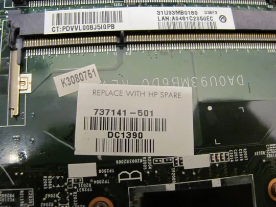 402-13 материнська плата DA0U93MB6D0 737141-501 для HP Pavilion 15 15-N оригінал Продаж