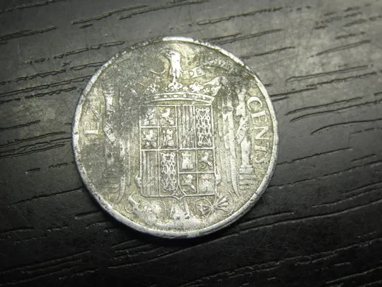 Купити 10 сентимів Іспанія 1945