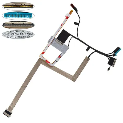 фото, Шлейф матриці для ноутбука DELL  (7410,E7410) 30 0.4 (DC02C00RD00)