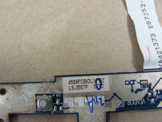 номер0331-26 Плата мультимедійних кнопок  NBX00005I00 LS-3557P  для Acer Aspire 7520 7720 7520G 7720G  плата кнопок мультимедіа З аукціону
