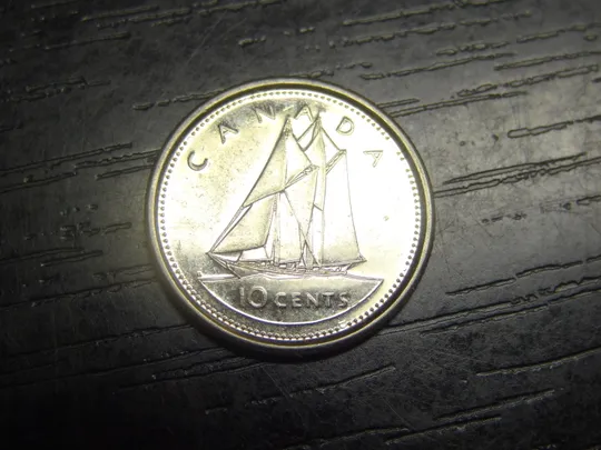 10 центів 2002 P Канада 50 років правління Єлизавети Ціна