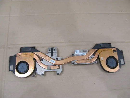 номер0989-2 система охолодження Кулер Охолоджувальний блок Охолоджувальна система Кулери та системи охолодження Охолодження материнської плати cooling system  AT2KF008ZAL 0TW1KC для Dell Precision 7530 7540 M7540  оригінал Ціна