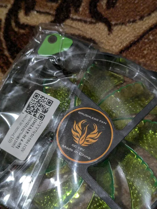 Купити Кулер BrusHless Fan 120mm 3pin Molex 12cm 12см 120мм вентилятор