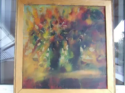 фото, Закарпатская школа  Черепаня. В   раз.  90х90 см.     также много другого.