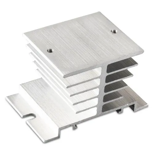 Радиатор охлаждения для твердотельного реле SSR 10 25 40A на DIN-рейку Ціна