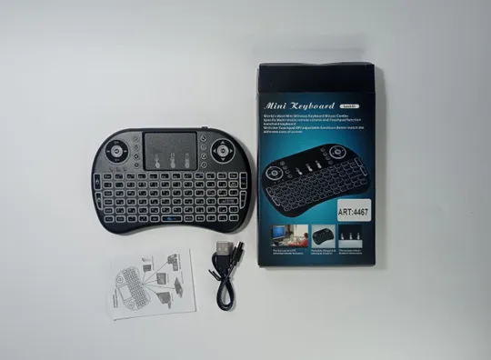 Клавіатура міні Bluetooth з підсвічуванням LED KEYBOARD-i8-LED Ціна