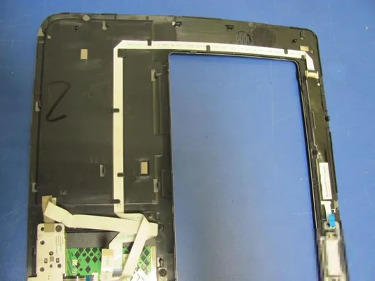 №53-24 Кришка панель палмрест та тачпад 0HYJ4V для DELL XPS 15 оригінал Продаж