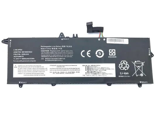 Купити Аккумулятор L18C3PD2 для Lenovo ThinkPad T14S T490S T495S L18C3PD1 L18L3PD1 L18M3PD1 (11.55V 4800mA