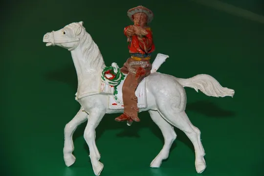 ковбой с ружьем на коне LAFREDO 100-120мм ОРИГИНАЛ раритет Інтернет-аукціон