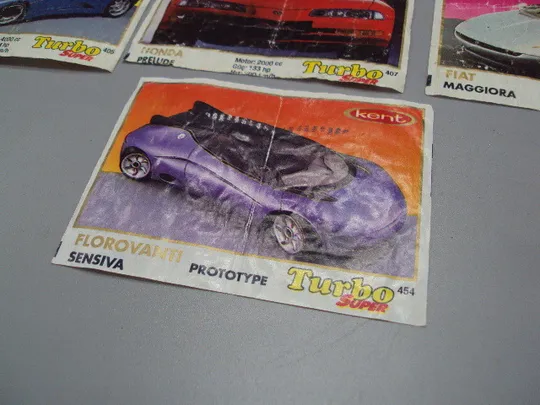Купити Вкладыши Turbo Super prototype Kent 403, 405, 407, 420, 442, 451, 454, 457, 464, 470 лот 10шт №17935