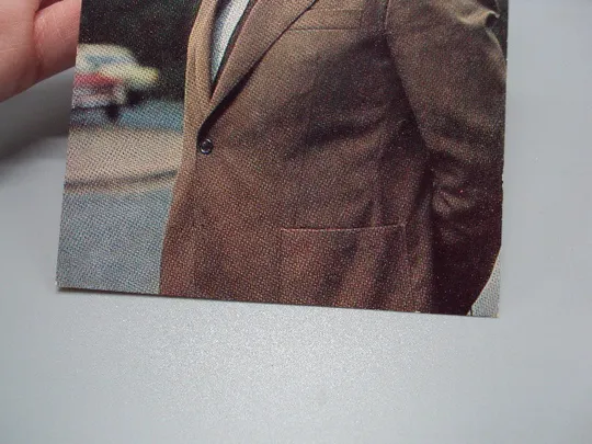 Открытка фотография народный артист ссср Владислав Стржельчик 1982 год фото В. Мишина №18240МЯ Продаж