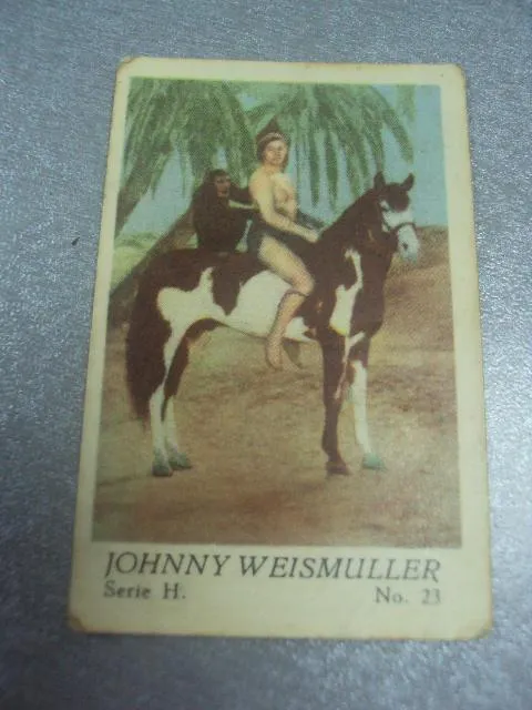 открытка карточка джонни вайсмюллер тарзан №221 Ціна