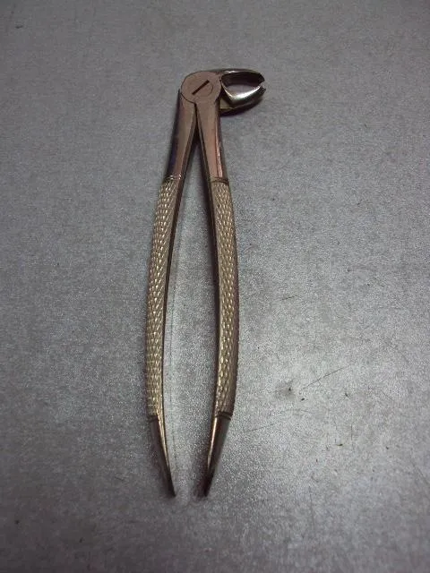 Медицинский инструмент стоматологический щипцы для удаления зубов клеймо длина 14,5 см №11479 Продаж