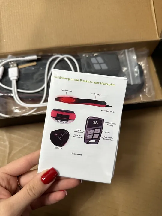 Устілки з підігрівом usb акумуляторні з пультом керування (9) З аукціону