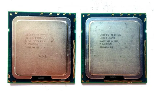 пара 4х ядерных Xeon Intel EC3539 2.13GHz, 8M 5.86GT/s 60W LGA1366 Ціна