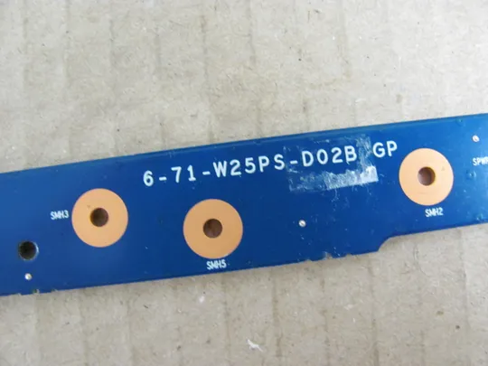 385-25 плата кнопки LED 6-71-W25PS-D02B-GP  для TERRA MOBILE 1547  DNS W253 оригінал Продаж