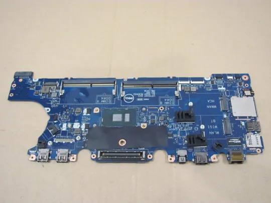 594-16  материнська плата AAZ60 LA-C461P  i7-6600U SR2F1  для Dell Latitude E7470  7470 оригінал Ціна