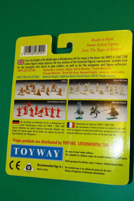КОВБОЇ  TIMPO 55-60мм НАБІР 43502 в упаковці З аукціону