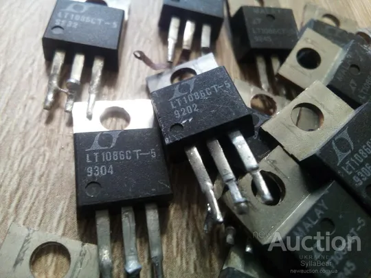 LT1086CT-5 стабілізатор напруги; LDO, нерегульований; 5В; 1,5А; лот1шт Інтернет-аукціон